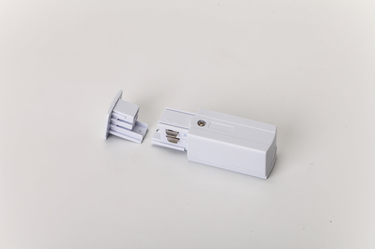 Endkappe + Einspeiser für 3-Phasen Schiene (4-Leiter) – DS-TC-FE