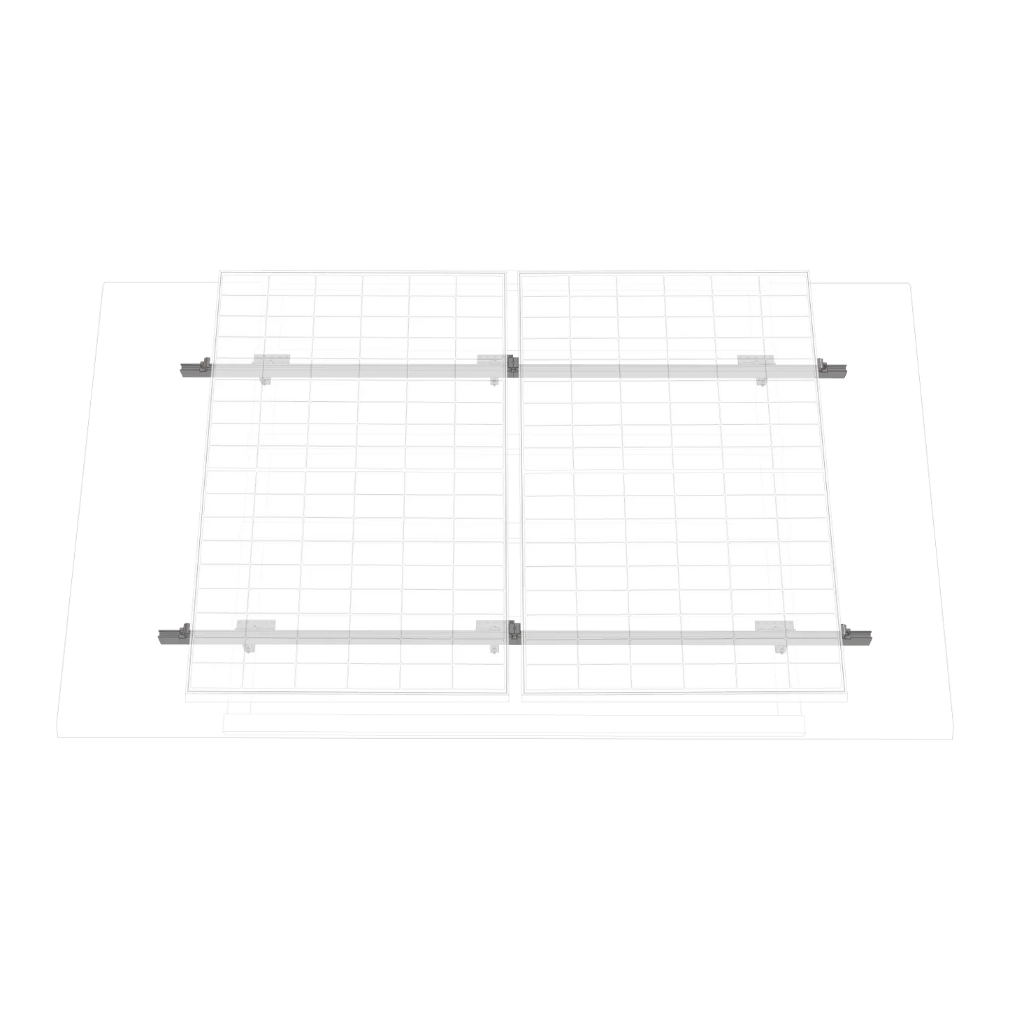 EcoFlow Solarhalterung für Schrägdachkonstruktionen