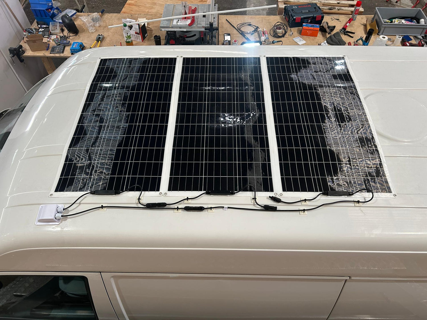 Solarmodule flexibel