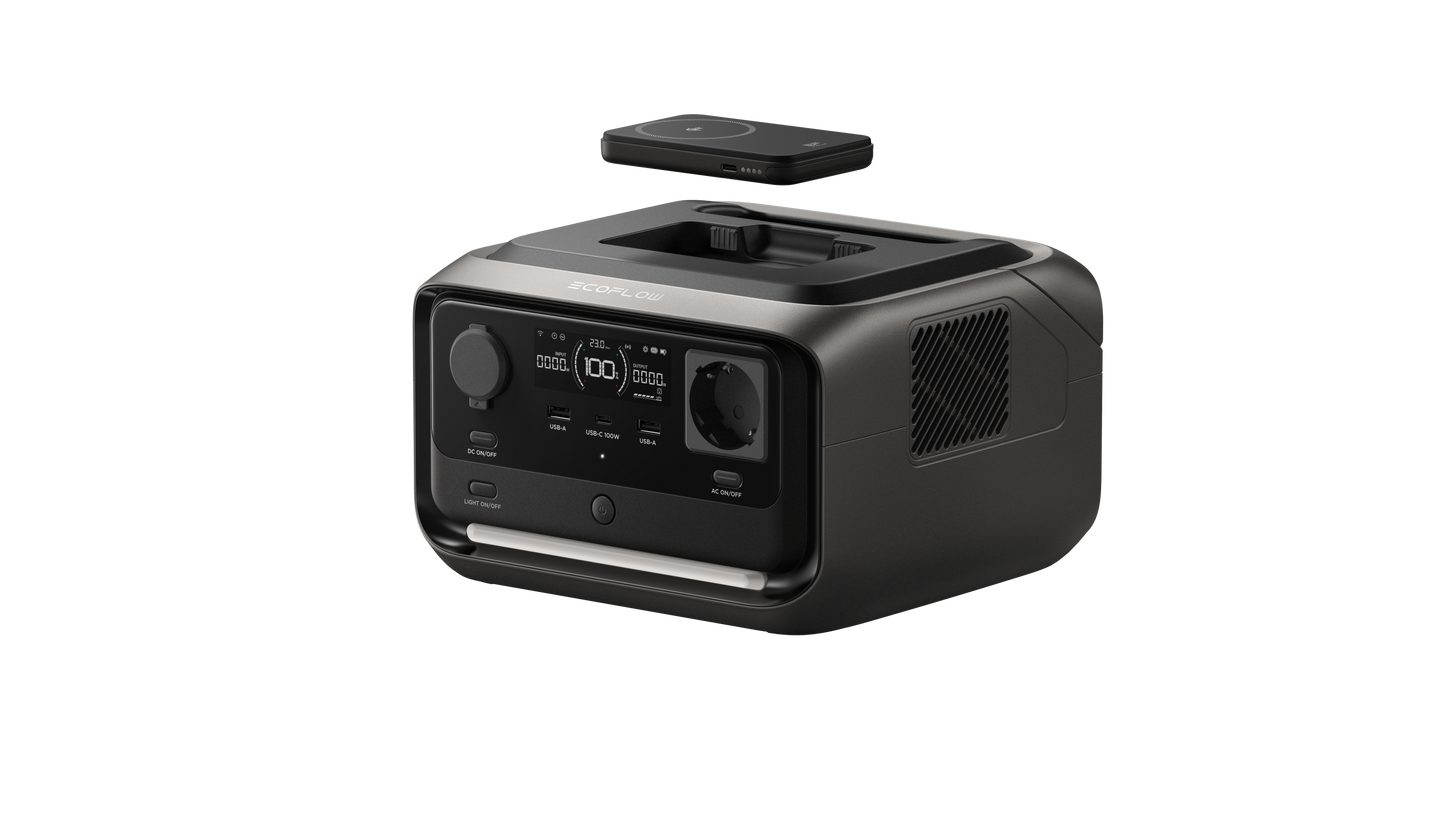 EcoFlow RIVER 3 Plus Wireless 286 Wh, mit Rapid 5k Powerbank, EU Version