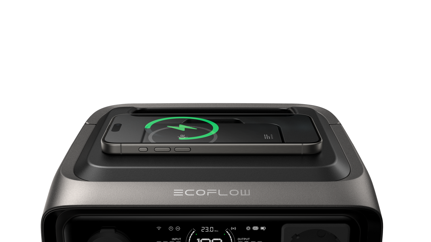 EcoFlow RIVER 3 Plus Max Wireless Powerstation 858 Wh, mit Rapid 5k Powerbank, EU Version