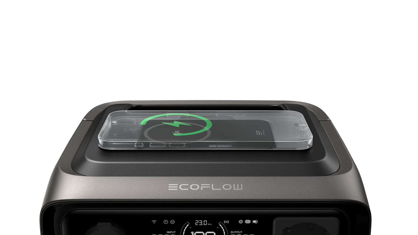 EcoFlow RIVER 3 Plus Max Wireless Powerstation 858 Wh, mit Rapid 5k Powerbank, EU Version