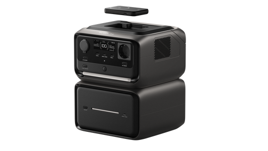 EcoFlow RIVER 3 Plus Max Wireless Powerstation 858 Wh, mit Rapid 5k Powerbank, EU Version