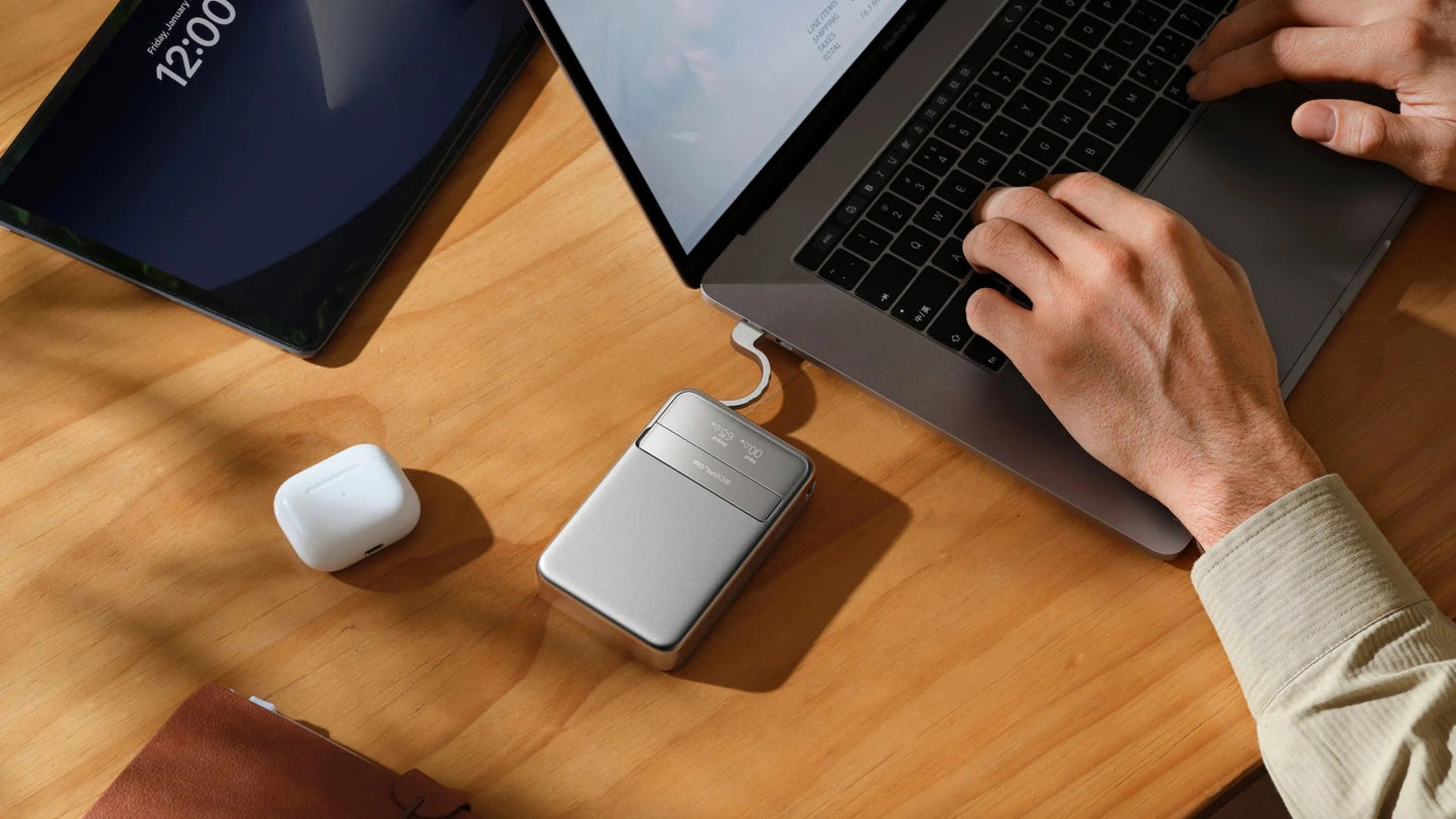 EcoFlow RAPID magnetische Powerbank 10000 mAh schwarz (Qi2 MagSafe)