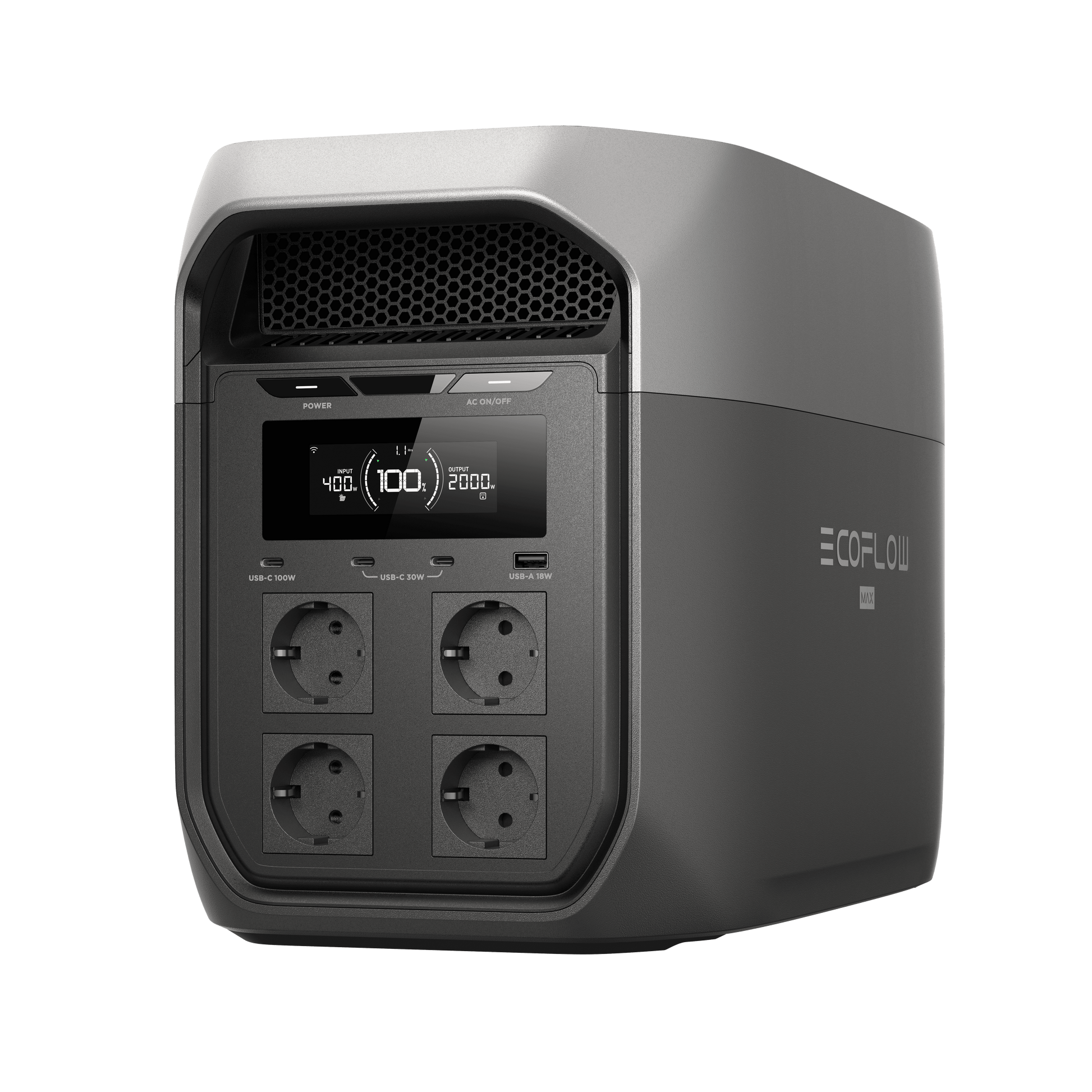 EcoFlow DELTA 3 Max Powerstation 2048 Wh EU-Version