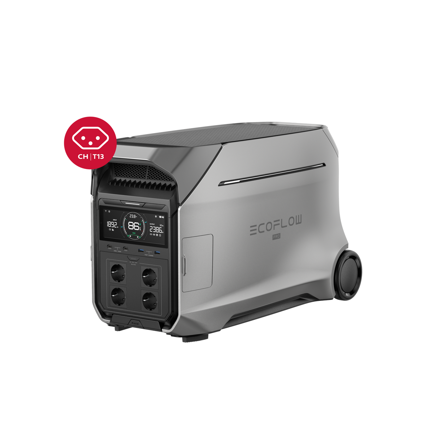 EcoFlow DELTA Pro 3 Powerstation 4000 Wh CH-Version | 4 kWh Kapazität