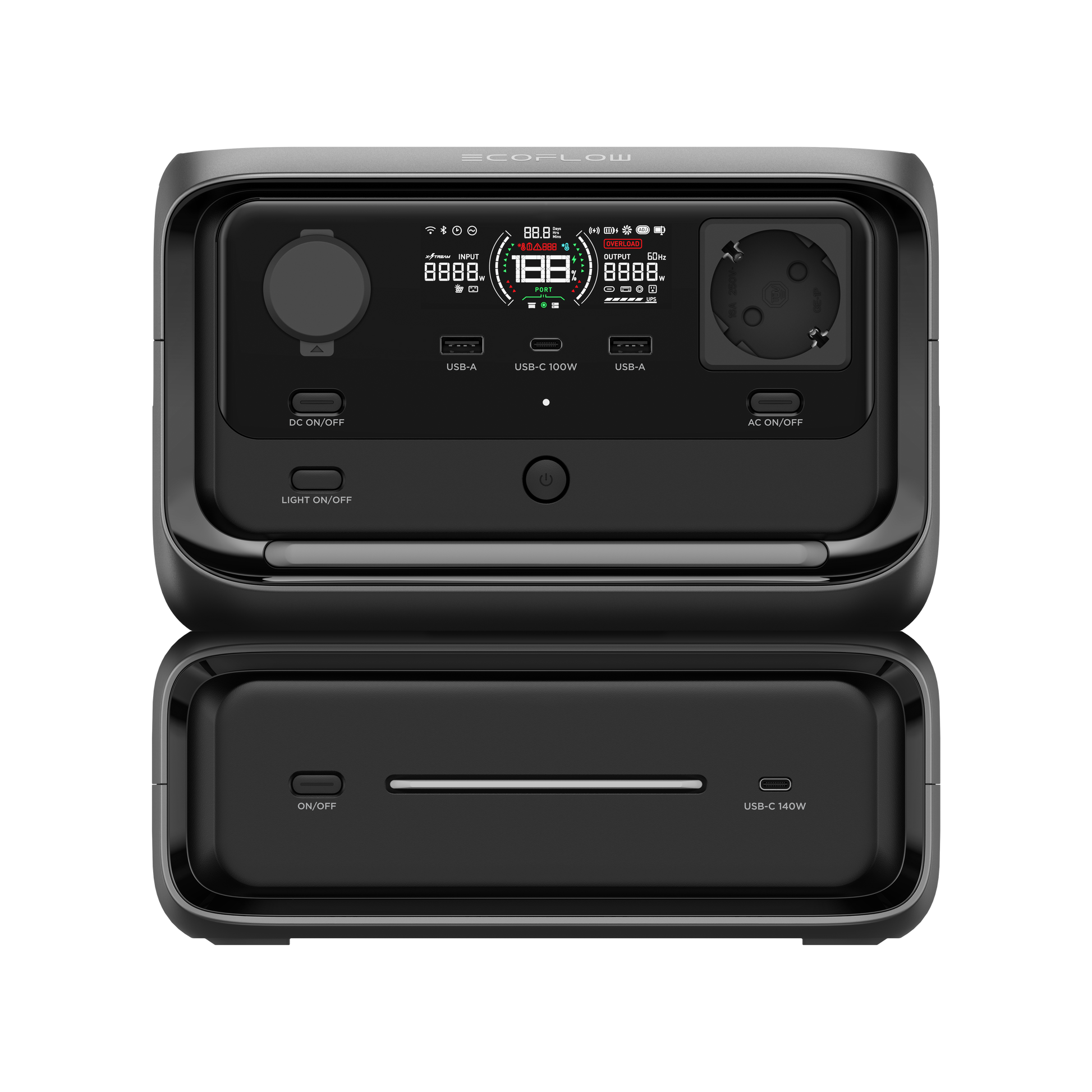 EcoFlow RIVER 3 Max Powerstation 572 Wh EU-Version | USV (10ms)