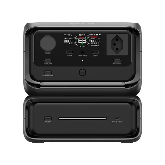 EcoFlow RIVER 3 Max Powerstation 572 Wh CH-Version | USV (10ms)