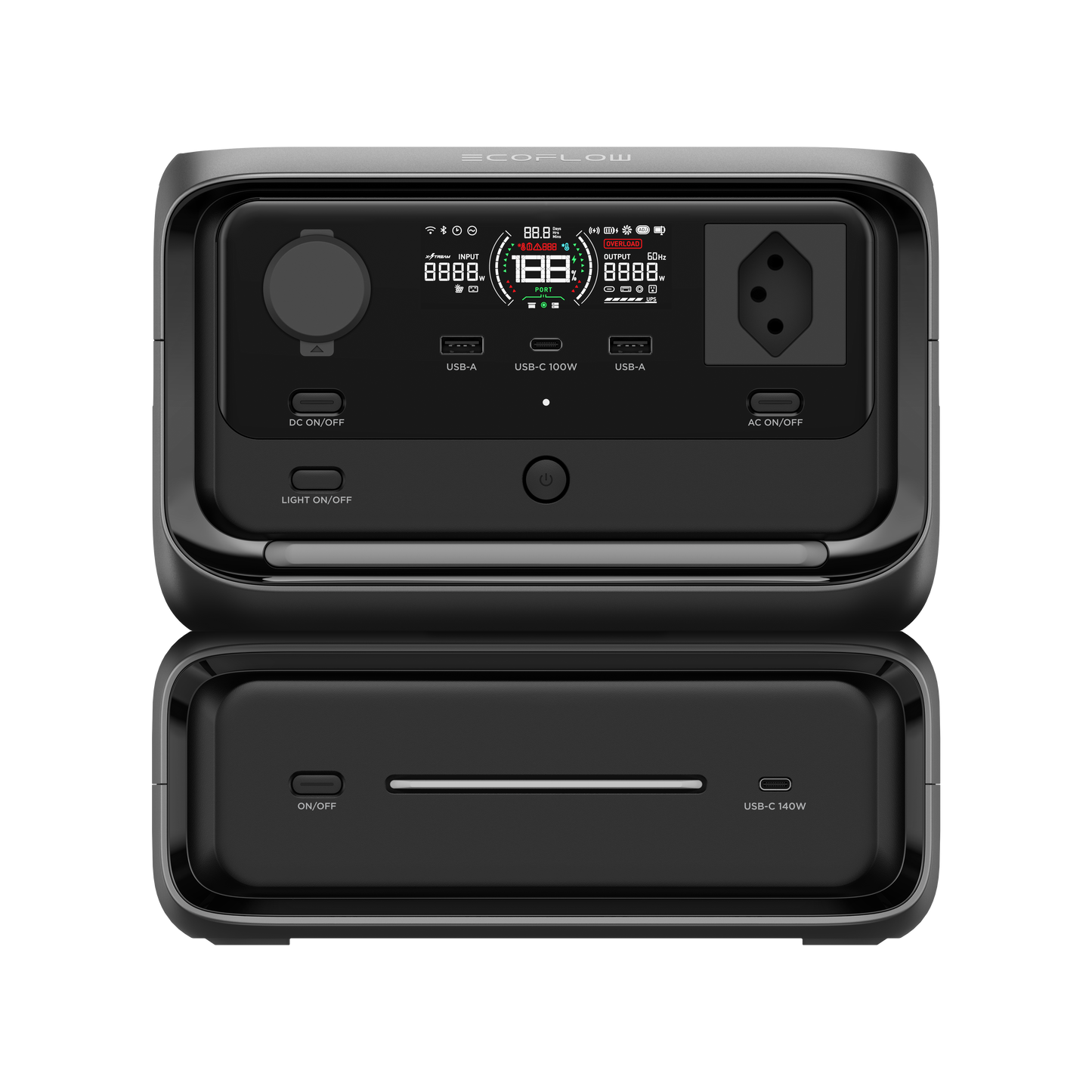 EcoFlow RIVER 3 Max Powerstation 572 Wh CH-Version | USV (10ms)