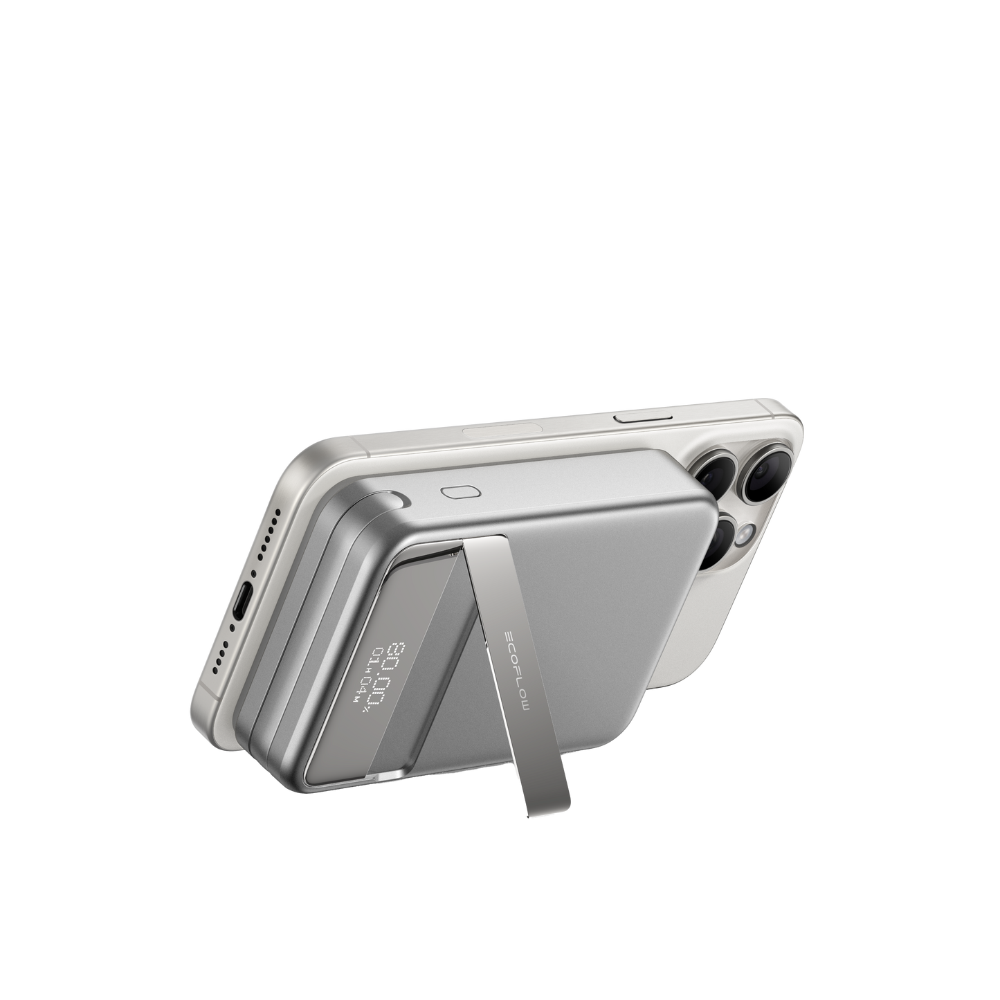 EcoFlow RAPID magnetische Powerbank 10000 mAh grau (Qi2 MagSafe)