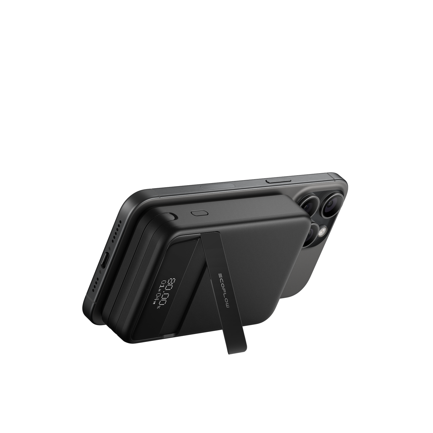 EcoFlow RAPID magnetische Powerbank 10000 mAh schwarz (Qi2 MagSafe)