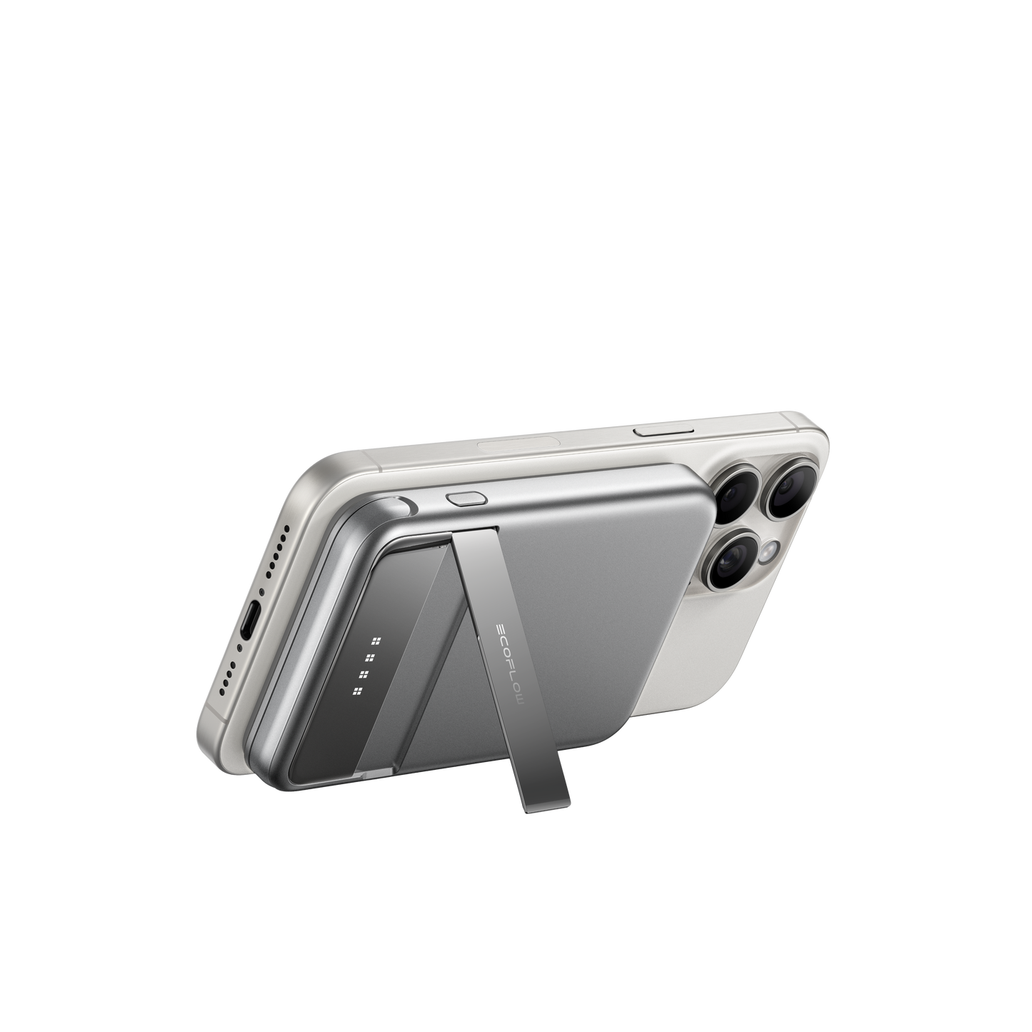 EcoFlow RAPID magnetische Powerbank 5000 mAh grau (Qi2 MagSafe)