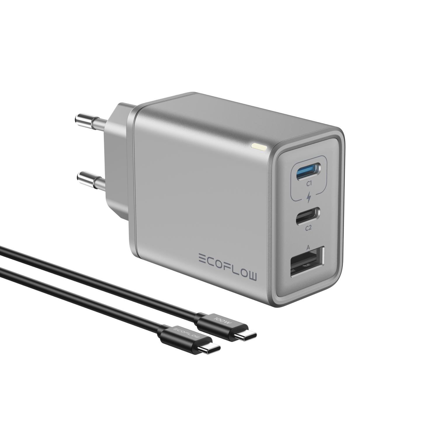 EcoFlow RAPID 65 W GaN – Kompaktes Multi-Port USB-Ladegerät