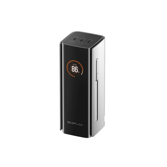 EcoFlow RAPID Pro Powerbank 20'000 mAh grau | 120 W laden, bis zu 230 W entladen | + ausziehbares 100 W USB-C Kabel