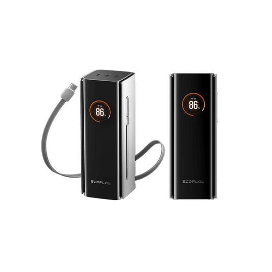 EcoFlow RAPID Pro Powerbank 20'000 mAh grau | 120 W laden, bis zu 230 W entladen | + ausziehbares 100 W USB-C Kabel