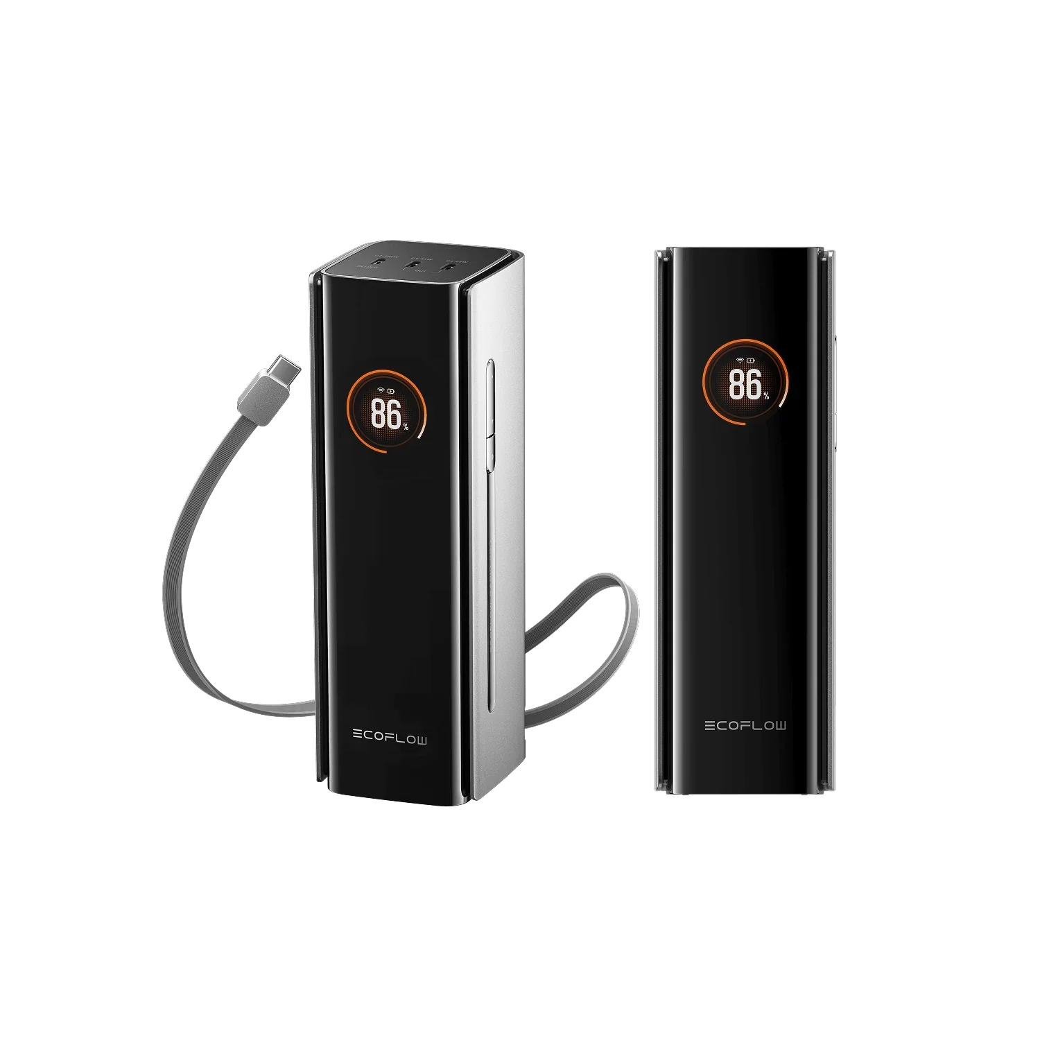 EcoFlow RAPID Pro Powerbank 27'650 mAh | 320 W laden, bis zu 300 W entladen | + ausziehbares 140 W USB-C Kabel
