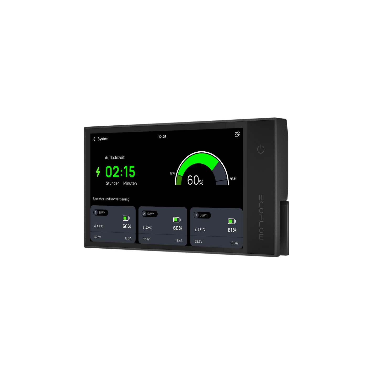 EcoFlow Power Kits Touch-Screen Monitor