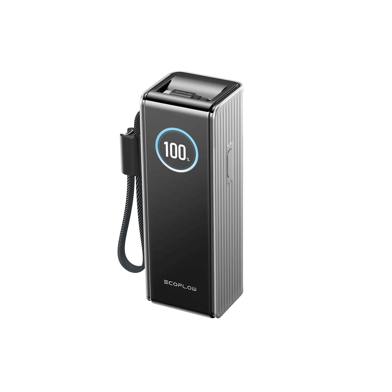 EcoFlow RAPID Powerbank 25'000 mAh grau | 140 W laden, bis zu 170 W entladen | + ausziehbares 100 W USB-C Kabel