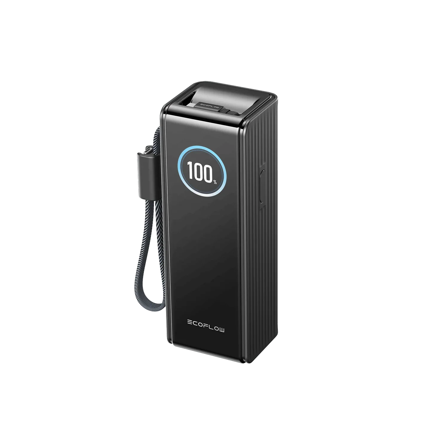 EcoFlow RAPID Powerbank 25'000 mAh schwarz | 140 W laden, bis zu 170 W entladen | + ausziehbares 100 W USB-C Kabel