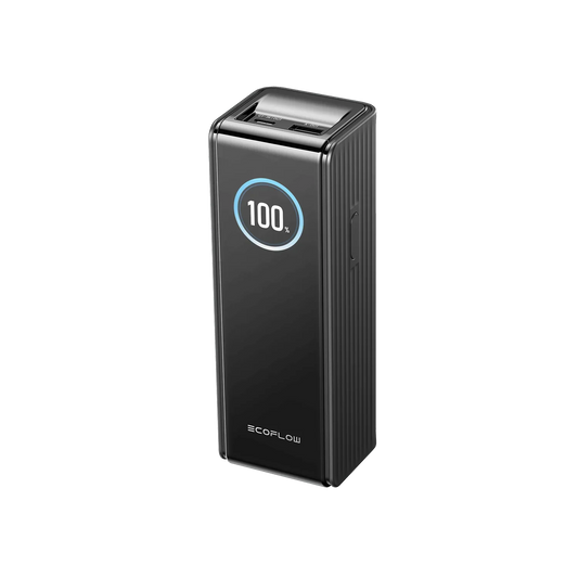EcoFlow RAPID Powerbank 25'000 mAh schwarz | 140 W laden, bis zu 170 W entladen | USB-C und USB-A
