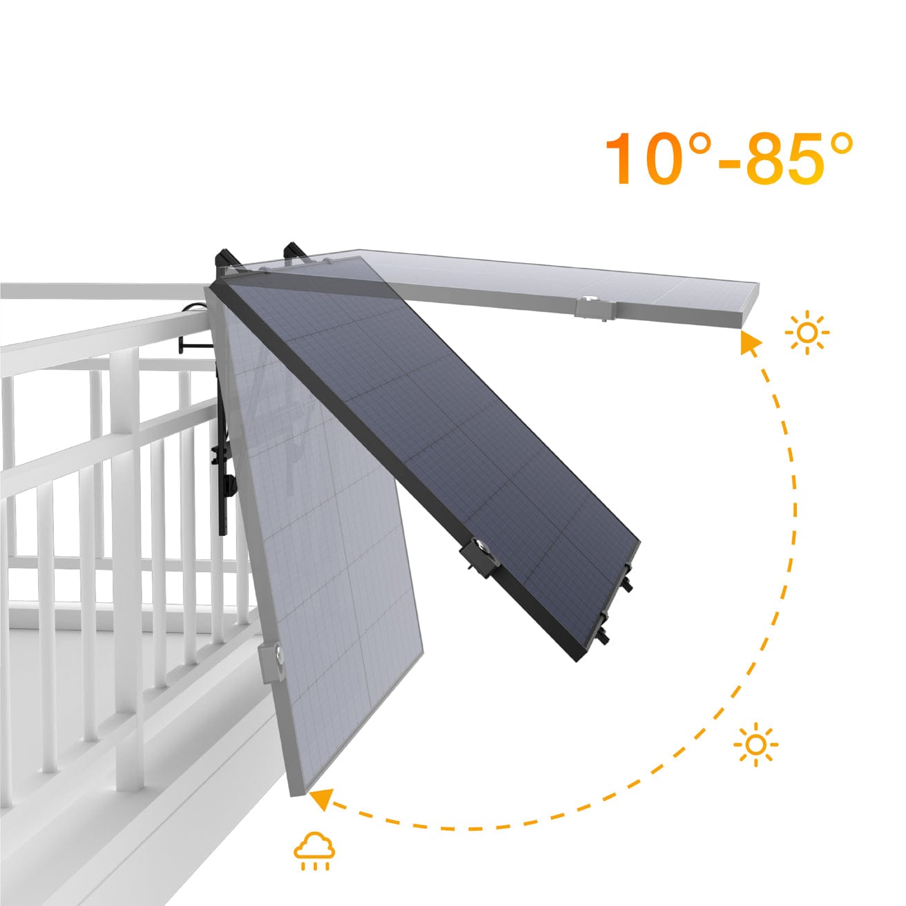 EcoFlow Single Axis Solar Tracker für Solarpanels
