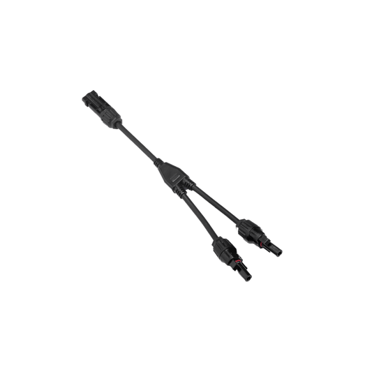 EcoFlow Solar Parallelverbindungskabel Y-Solar-Kabel, Länge: 30 cm (Set à 2 Stück)