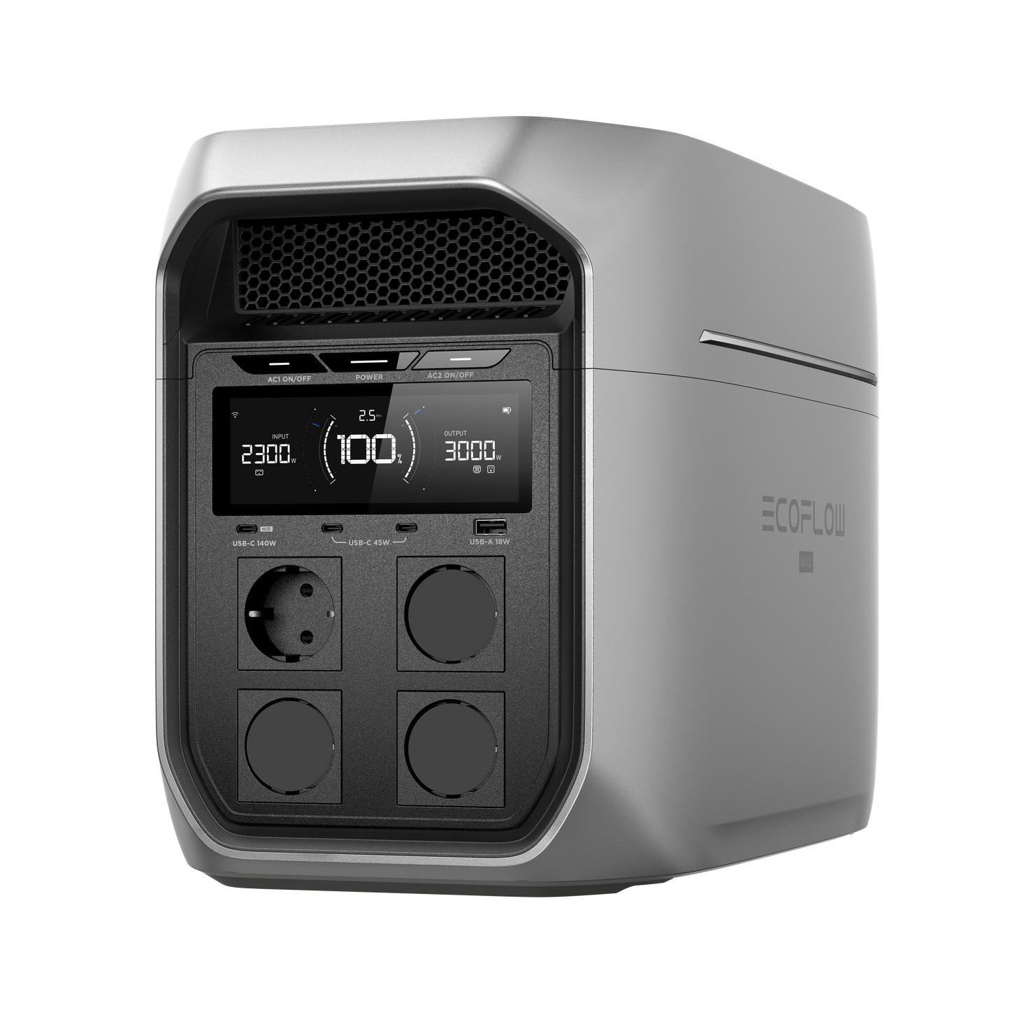 EcoFlow DELTA 3 Max Plus Powerstation 2048 Wh EU-Version