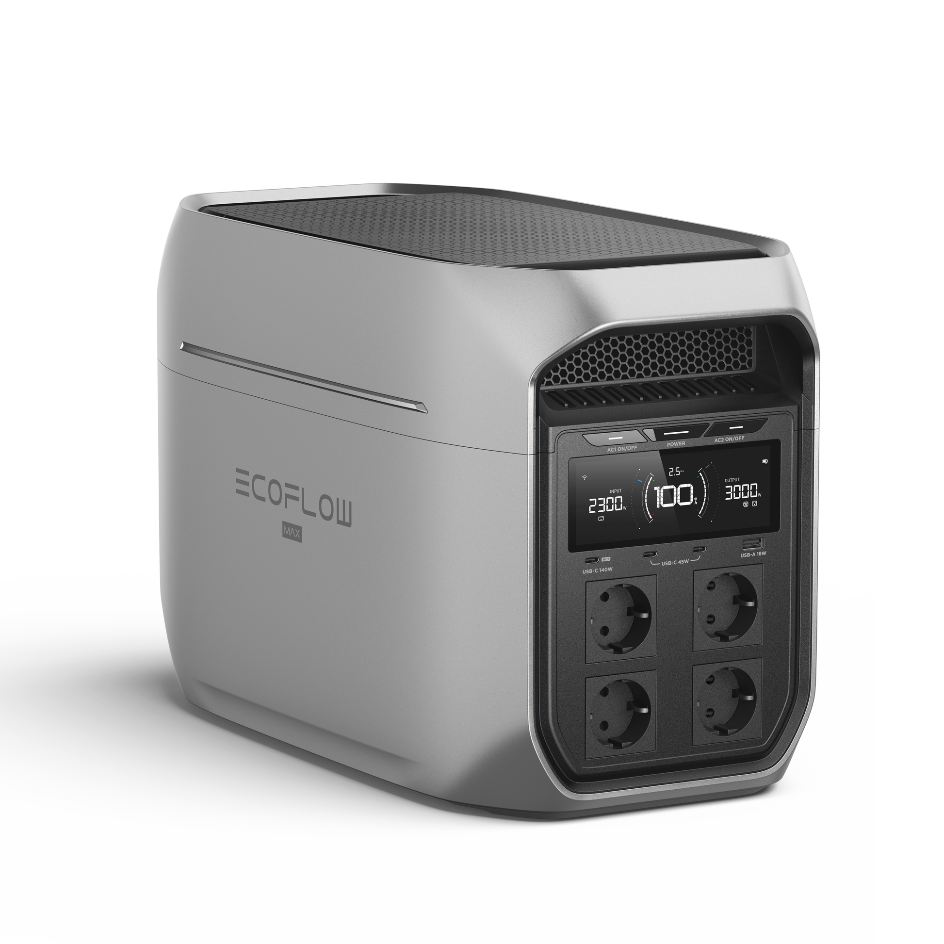 EcoFlow DELTA 3 Max Plus Powerstation 2048 Wh EU-Version