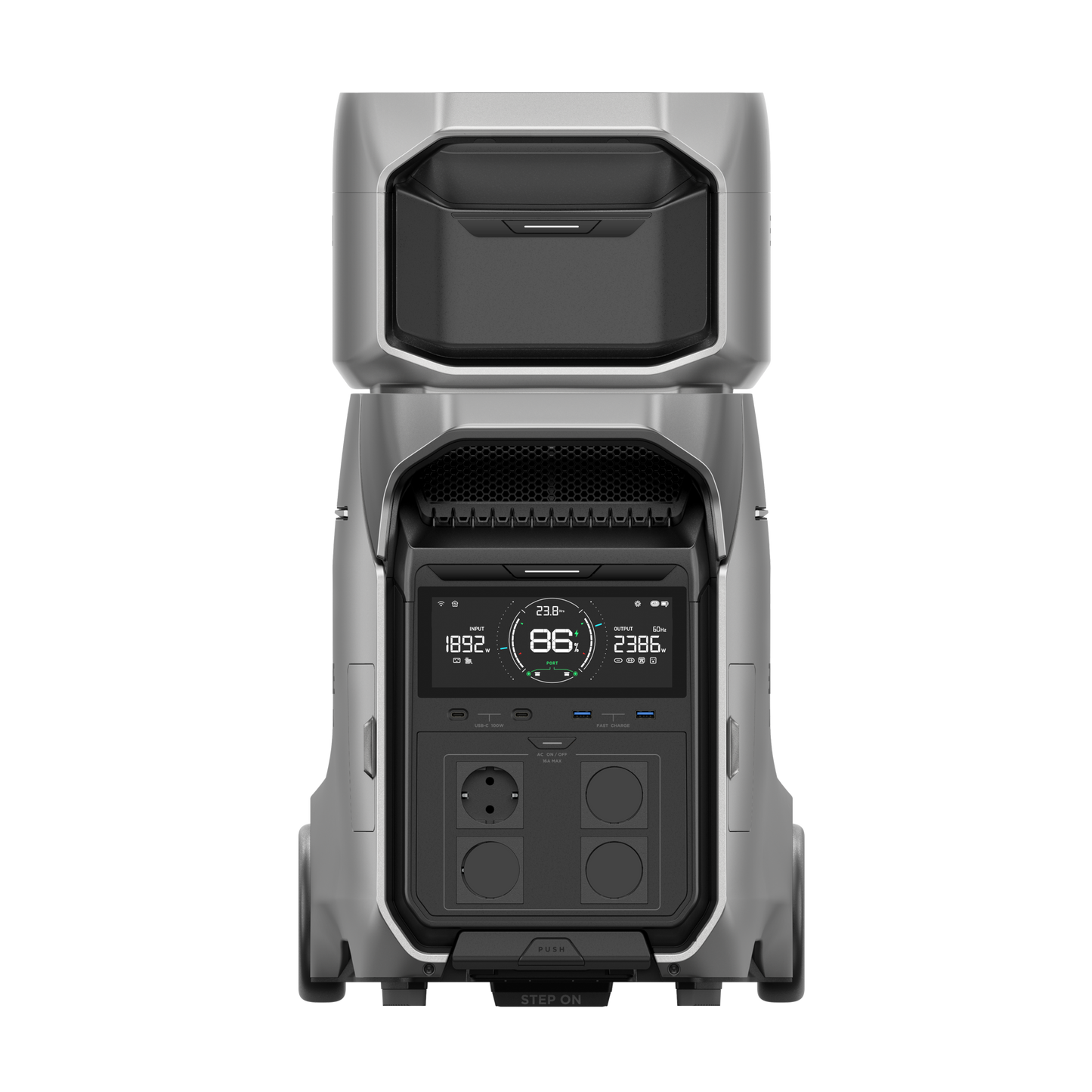 EcoFlow DELTA Pro 3 Powerstation und Zusatzbatterie SET EU-Version | 8 kWh Kapazität