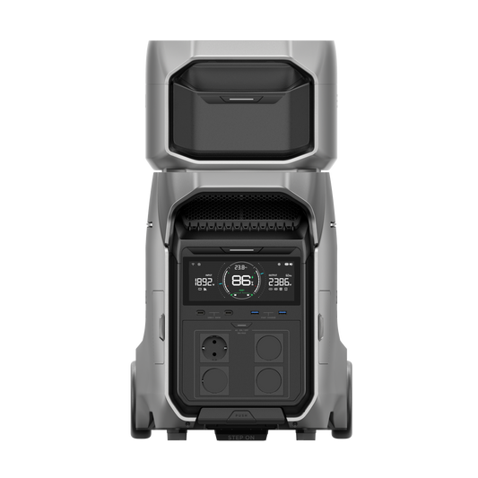 EcoFlow DELTA Pro 3 Powerstation und Zusatzbatterie SET EU-Version | 8 kWh Kapazität