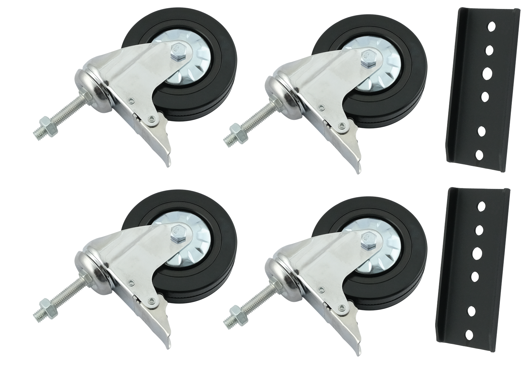 Bild Rollenkit für die flexible Solarbefestigungshalterung von EcoFlow